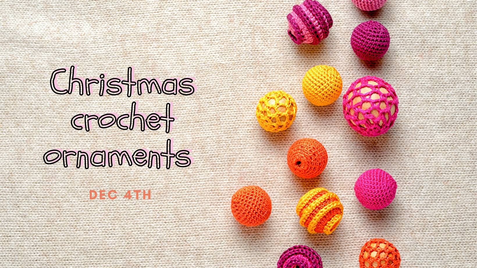 Christmas crochet ornaments