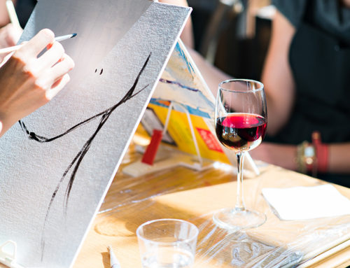 Το Paint your life and wine event