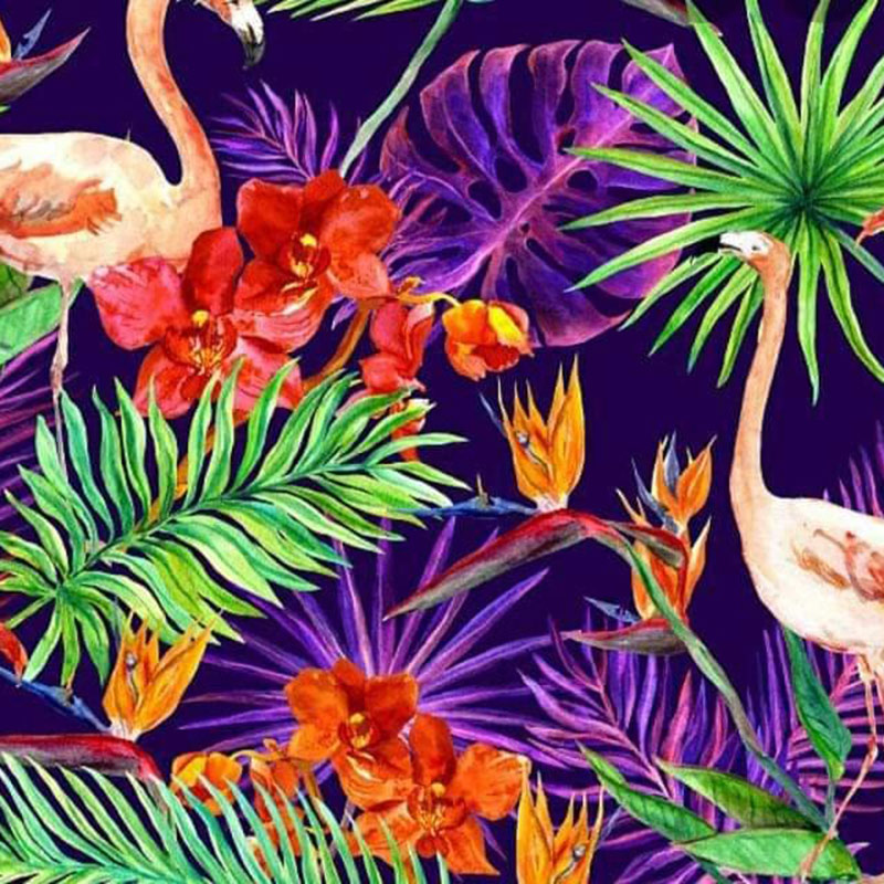 Paint your own tropical canvas